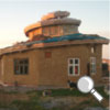 Strawbale spiral house