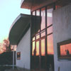 The Butterfly House in the dusk